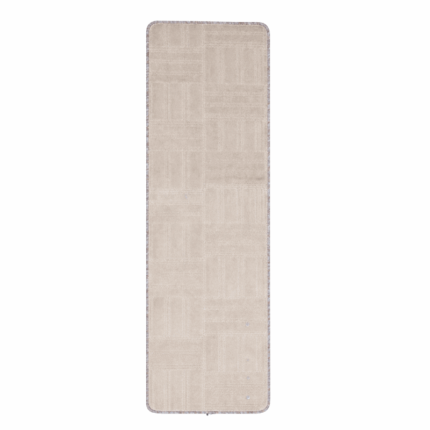 Soho beige vloerloper met geometrisch patroon 50x120 cm