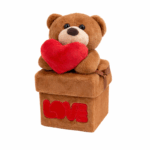 Teddybear Cadeaubox 20 cm - Diverse Kleuren - Afbeelding 2