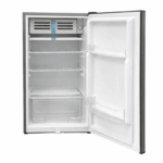 Premier kamerkoelkast 85 liter grijs model NV-8453R1D3TN1 met vriesvak en verstelbare leggers