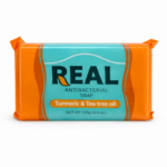 Real Antibacterial Soap Turmeric Tea Tree Oil 125g antibacteriële zeep