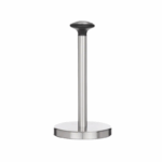 RVS keukenrolhouder met ronde basis en staand design