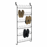 kennedy hangend schoenenrek voor deur met ruimte voor 18 paar schoenen
