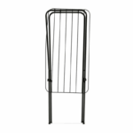 Wonder House inklapbaar droogrek zwart met kleding 106x55x95 cm