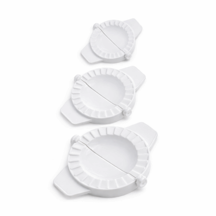 Plastic Dumpling Maker Set – Deegvormer voor Dumplings & Empanada’s – 3 Stuks