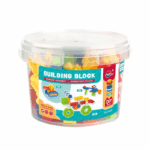 Speelgoed bouwblokken emmer 96 stuks kleurrijke kinder bouwset