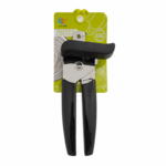 Zan Feng fles- en blikopener met zwarte handgrepen op witte achtergrond