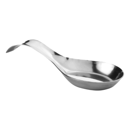 RVS lepelhouder met opvangschaal voor kooklepels en keukengerei