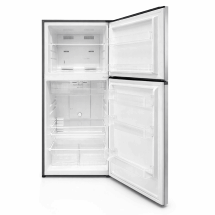 Global 15 Cu.Ft. No Frost koelkast met dubbele deur en ruime indeling