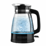 Black & Decker glazen waterkoker 1.7 liter met LED verlichting en draadloos design