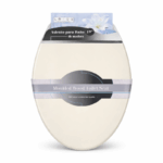 Lotus MDF houten toiletbril beige 19 inch moulded wood toilet seat