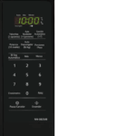 Panasonic Magnetron Zwart - 0.7 Cu.Ft. - Afbeelding 2