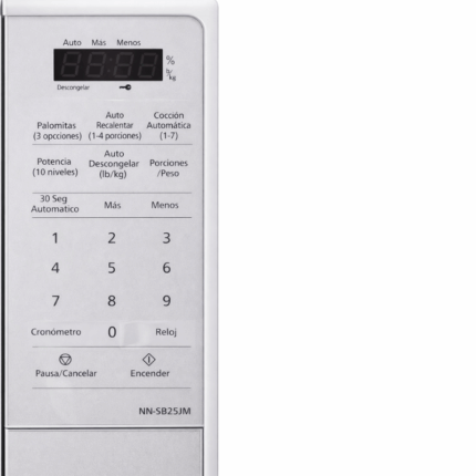 Panasonic magnetron wit klein formaat 20 liter