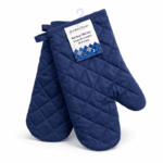 Scarlett Classics ovenwanten set van 2 hittebestendige keukenhandschoenen - navy