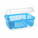 Rey Plas Afdruiprek met Deksel 49×38×28.1 cm - Diverse Kleuren - Afbeelding 2