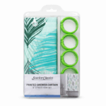 Scarlett Classics douchegordijn met kleurrijke print 178×183 cm inclusief 12 haken.