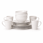 Serviesset met Mokken Wit – 16 Delig