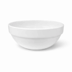 witte soepkom 6 inch eenvoudig en modern design