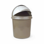 Plasvale Prullenbak met Schuifdeksel - 4.1 Liter