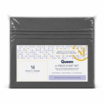 Sweet Home Lakenset Queen Size 6-Delig - Diverse Kleuren - Afbeelding 6