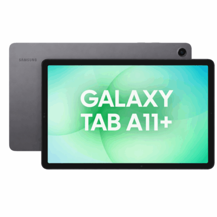 Samsung Galaxy Tab A11+ 11 inch tablet grijs 128GB voorkant en achterkant