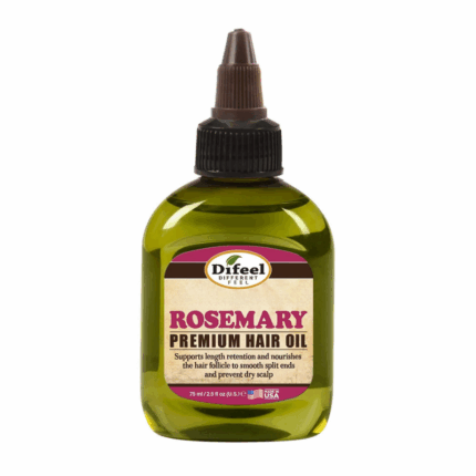 Difeel Rosemary Hair Oil 75 ml haarolie voor haargroei en verzorging