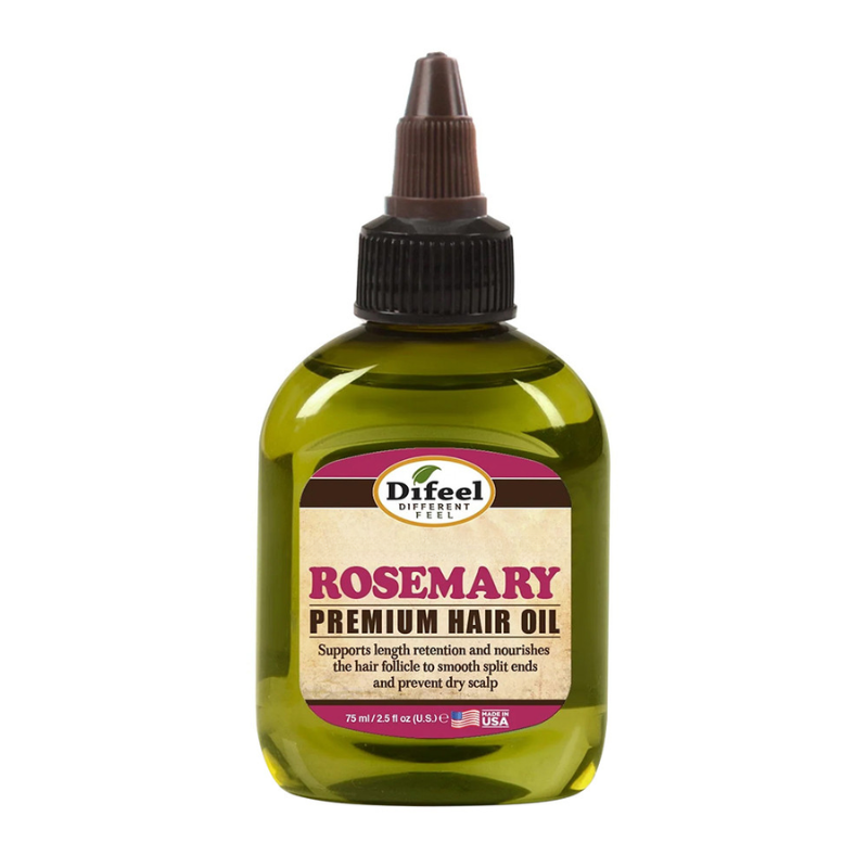711716147018 Difeel Rosemary Hair Oil 75 ml haarolie voor haargroei en verzorging
