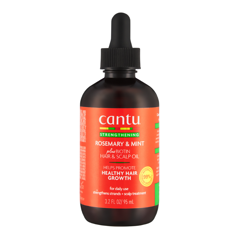 810006944495 rosemary mint haarolie van cantu infused with bioten