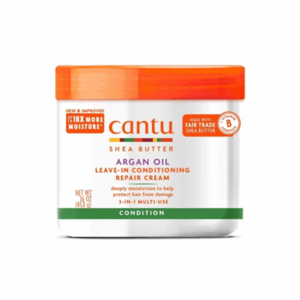 Cantu leave in repair cream met argan olie en sheaboter