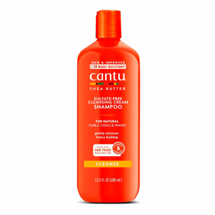 Cantu Shea Butter shampoo 400 ml voor curls, coils en waves zonder sulfaten