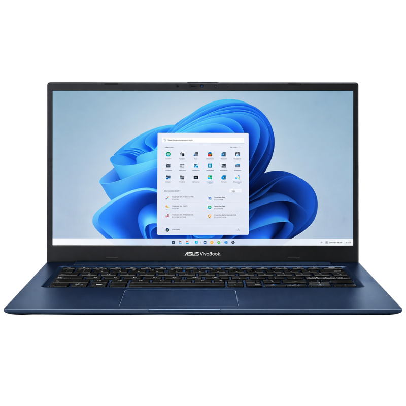 865112 ASUS VivoBook 14 inch laptop blauw met Windows 11