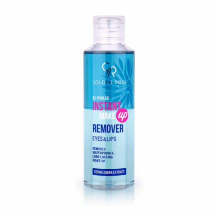 Golden Rose make-up remover met bi-phase formule. Verwijdert make-up snel en mild, ideaal voor gevoelige huid en dagelijks gebruik.