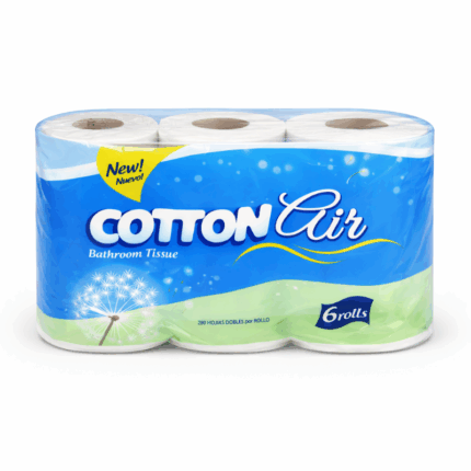 Cotton Air toiletpapier 6 rollen 280 vellen per rol