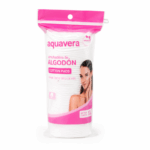 Aquavera Wattenschijfjes XL 50 stuks – extra large cotton pads voor gezichtsreiniging