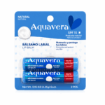 Aquavera Lip Balm Natural SPF15 - 2 Stuks