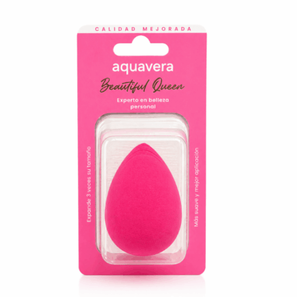 Aquavera Beauty Blender Fuchsia make-up spons roze blending sponge