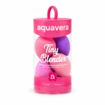 Aquavera Mini Beauty Blender Set 6 stuks make-up sponsjes paars roze
