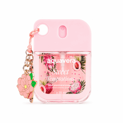 Aquavera Hand Sanitizer Spray Sweet Temptation 35 ml handspray met zoete geur