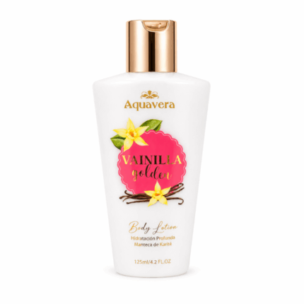 Aquavera Body Lotion vanilla golden - Verzorgende Bodylotion - 125 ml