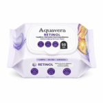 Aquavera Make-up Remover Wipes Retinol 50 stuks – reinigende make-up doekjes