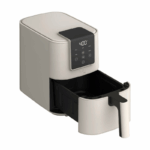 Bella Pro airfryer 4 quart oatmilk met digitaal touchscreen en enkele mand