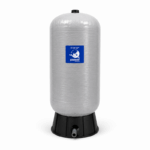 Globalwater Solutions C2-Lite CAD druktank van 80 liter met lichtgewicht composiet behuizing en verticale uitvoering.