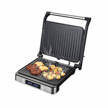 Sokany multifunctionele grill 2000W elektrische contactgrill 180 graden openklapbaar