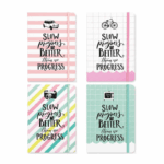 Notitieboek met Slow Progress Print - 14×21 cm