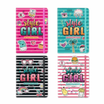 Notitieboek met Style Girl Print - 14×21 cm