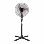 Changli staande ventilator 16 inch met dubbele ventilatorbladen en verstelbare standaard