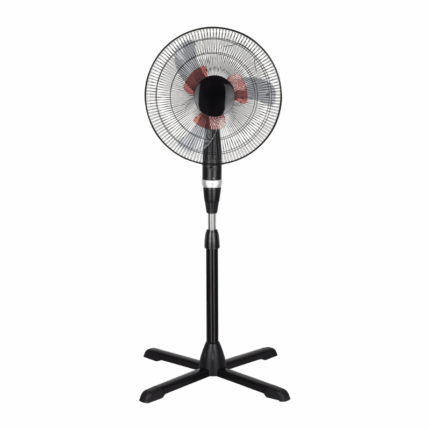 Changli staande ventilator 16 inch met dubbele ventilatorbladen en verstelbare standaard