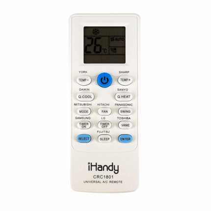 iHandy universele airco afstandsbediening CRC1801 wit model