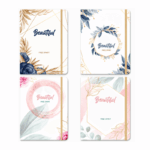 Notitieboek met Beautiful Free Spirit Print - 14×21 cm