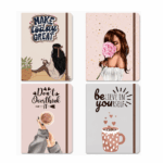 Notitieboek met Inspirerende Print - 14×21 cm