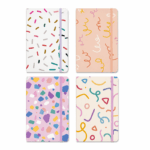 Notitieboek met Abstract Print - 14×21 cm